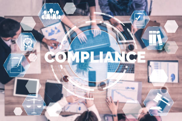 compliance rule law and regulation graphic interface for business quality policy1248867263