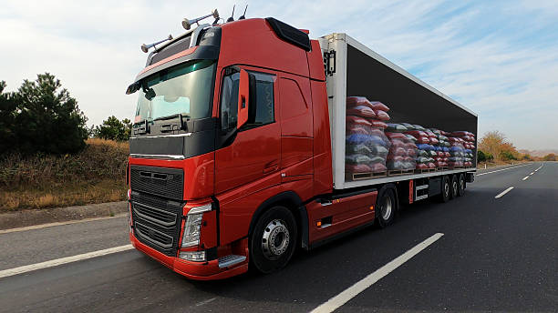 construction materials transportation by truck2221797367