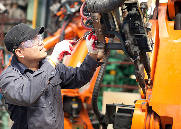 repairman in factory457740707